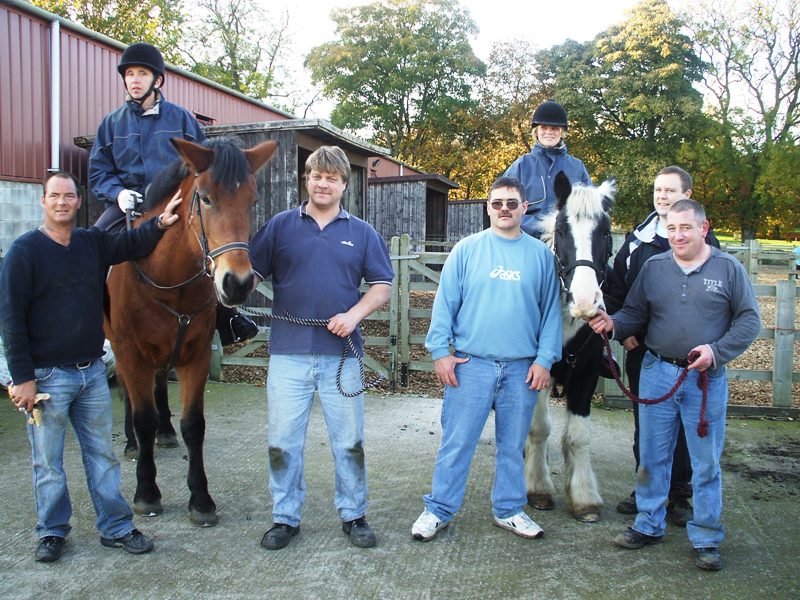 Group with Horses