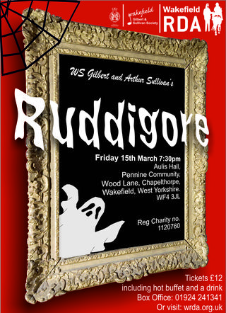 Ruddigore WRDA Poster