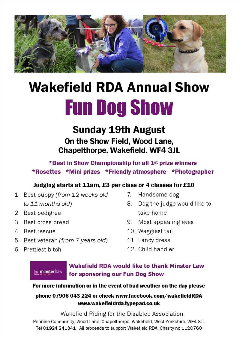 Dog Show 18 Schedule